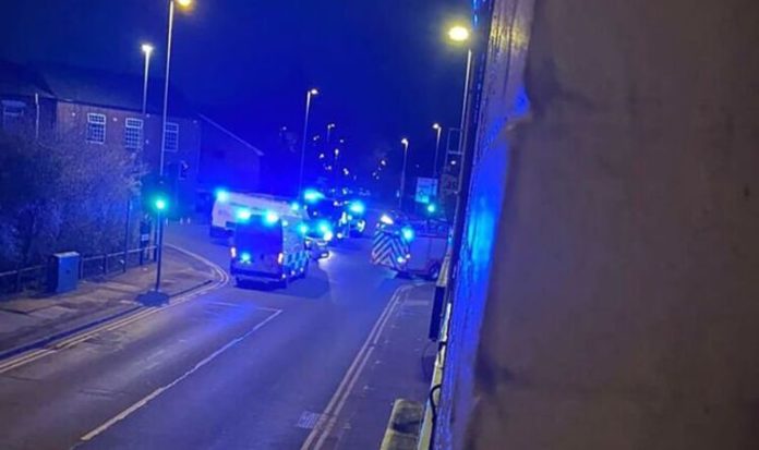  'Stolen BMW' crashes in Rochdale Greater Manchester amid police chase |  United Kingdom |  News
