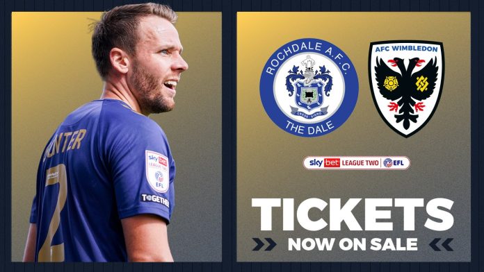 Tickets & Travel for Rochdale away - News
