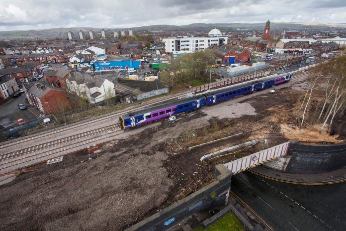 Rochdale railway station sees 195% passenger increase post-pandemic
